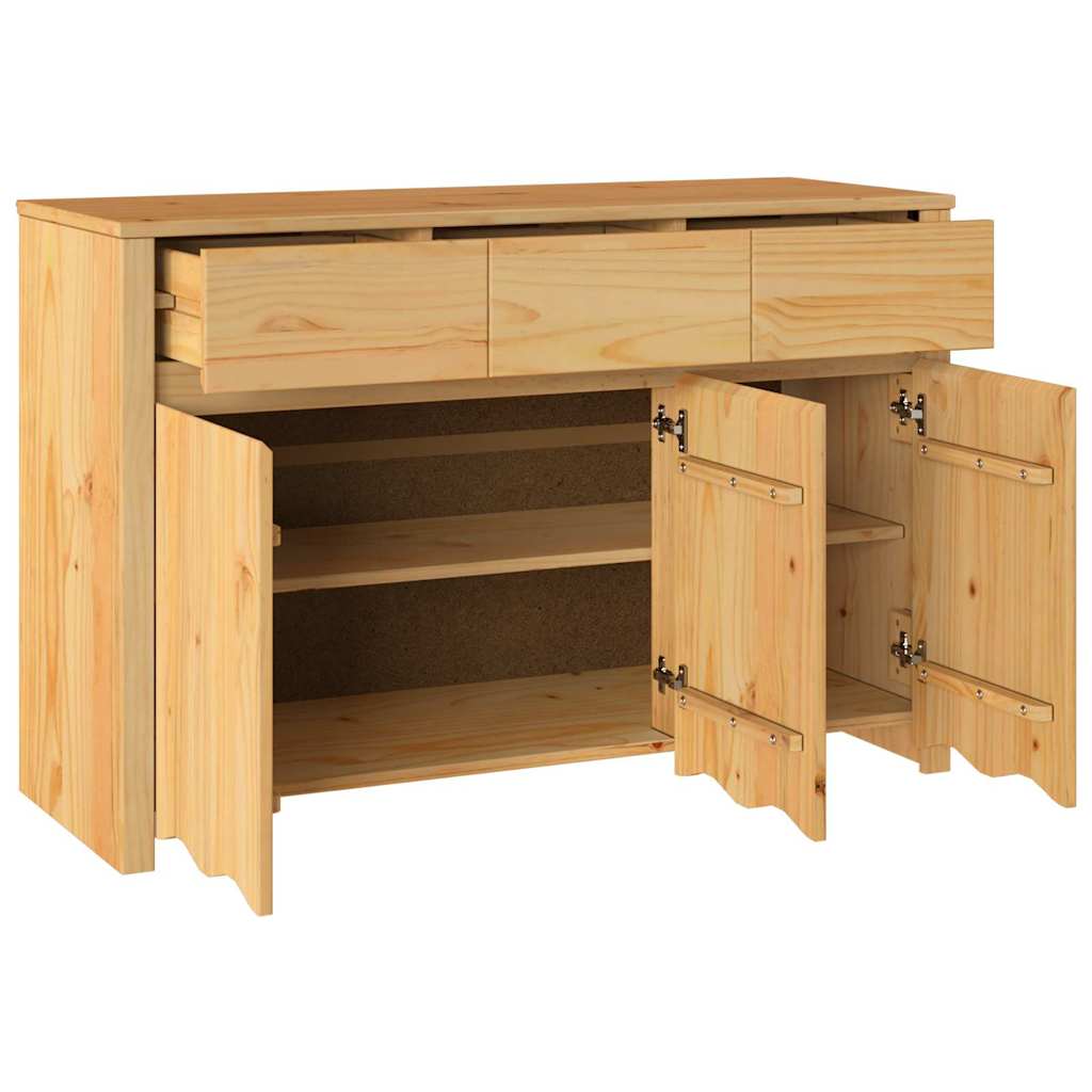 Buffet Drammen Chêne 114 x 43 x 75.5 cm Bois de pin massif - XIOS