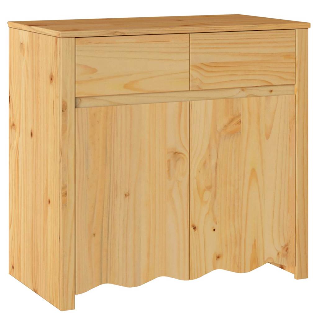 Buffet Drammen Chêne 79 x 43 x 75,5 cm Bois de pin massif - XIOS