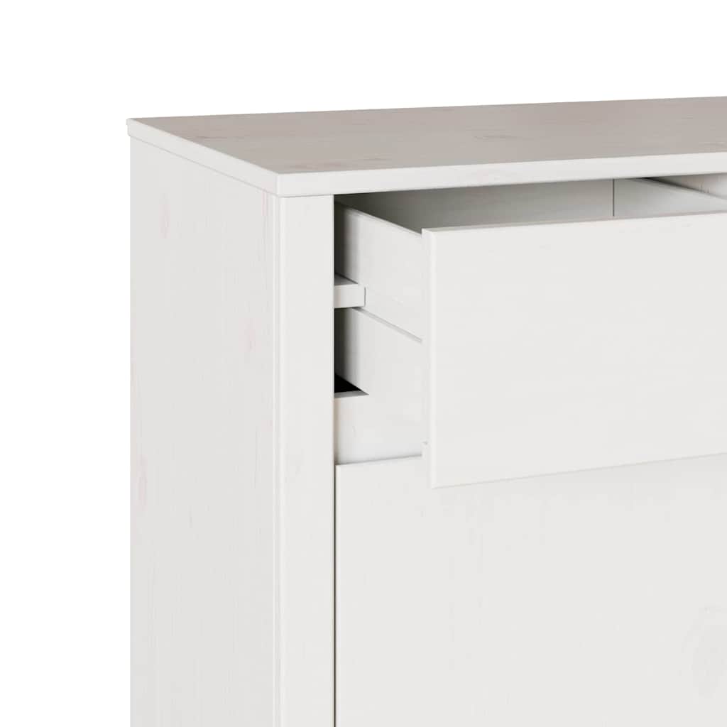 Buffet Drammen Blanc 79 x 43 x 75,5 cm Bois de pin massif - XIOS