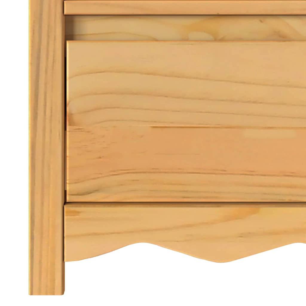 Meuble TV Drammen Chêne 99 x 43 x 55 cm Bois de pin massif - XIOS