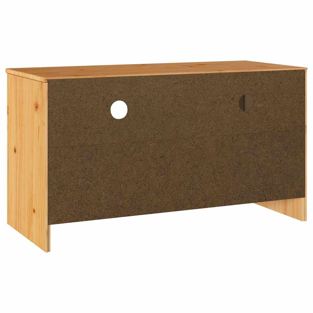 Meuble TV Drammen Chêne 99 x 43 x 55 cm Bois de pin massif - XIOS