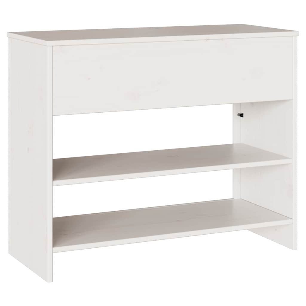 Table console avec tiroir Drammen Blanc 89.5 x 37 x 73 cm - XIOS