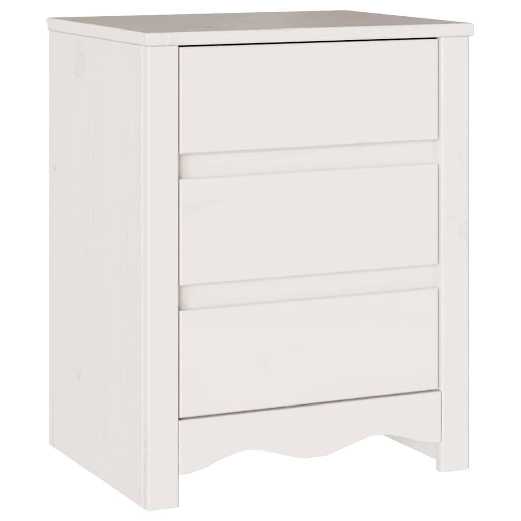 Cabinet de chevet avec tiroir Drammen Blanc 45 x 35 x 56 cm - XIOS
