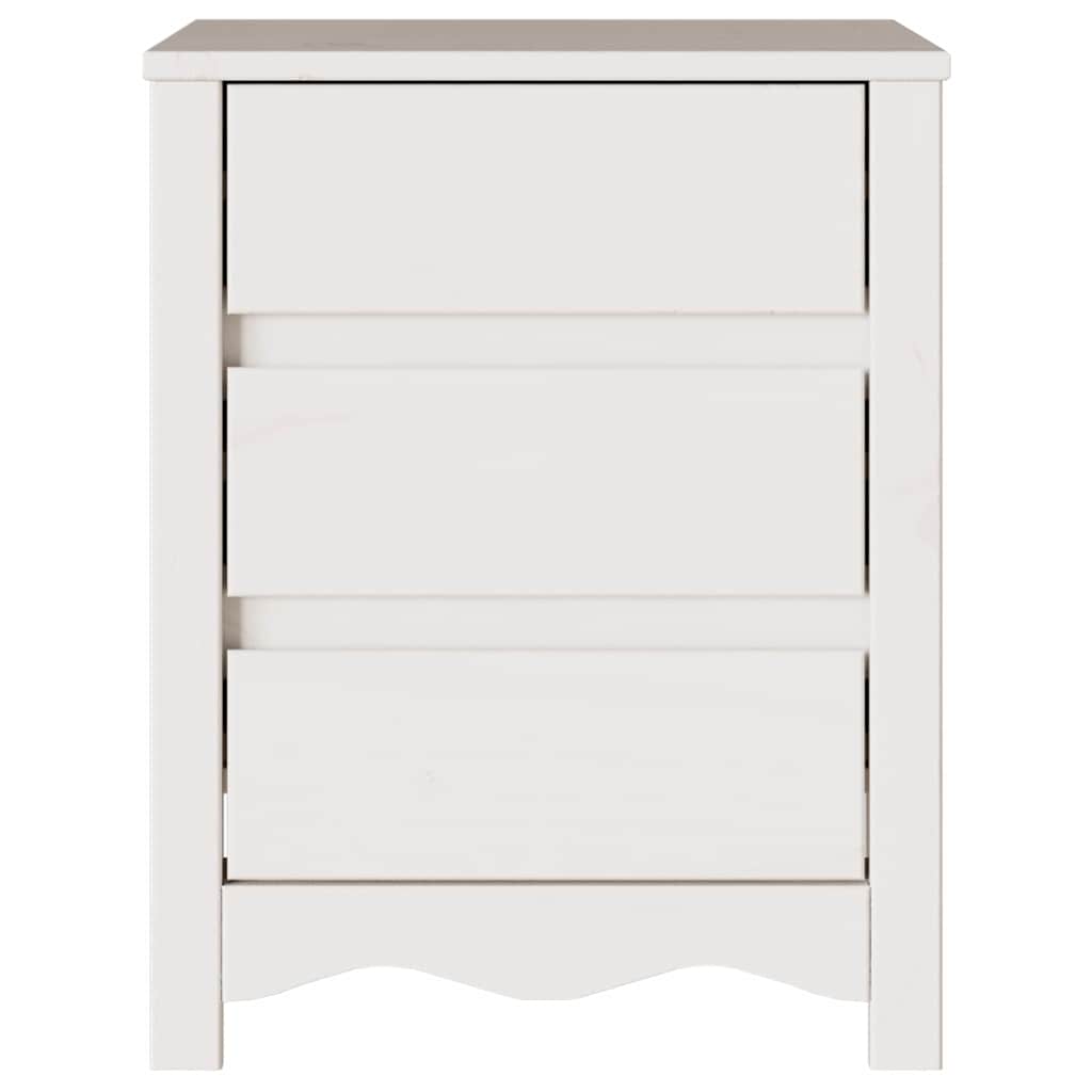 Cabinet de chevet avec tiroir Drammen Blanc 45 x 35 x 56 cm - XIOS