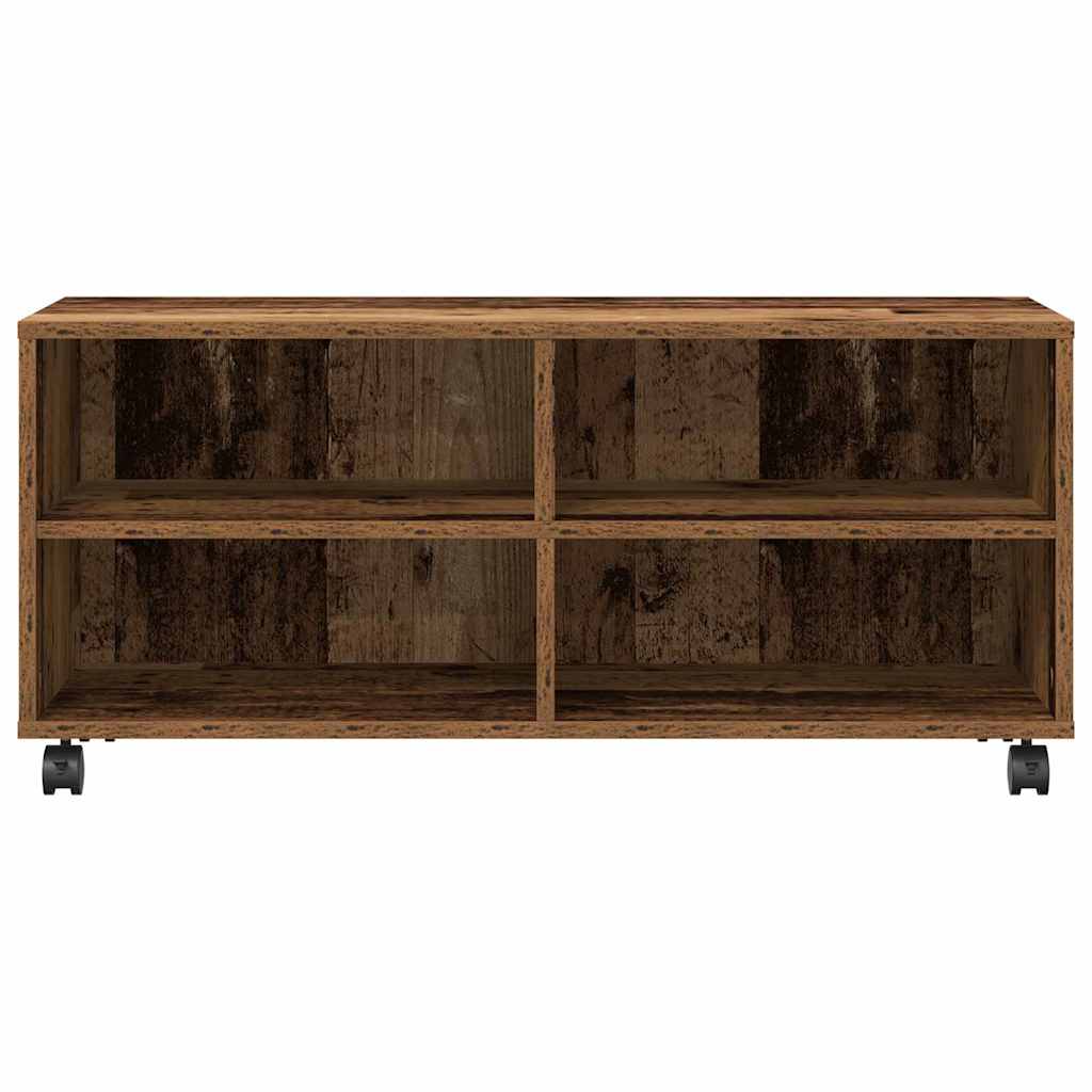 Meuble TV 90 x 35 x 40,5 cm Marron Bois d'ingénierie - XIOS