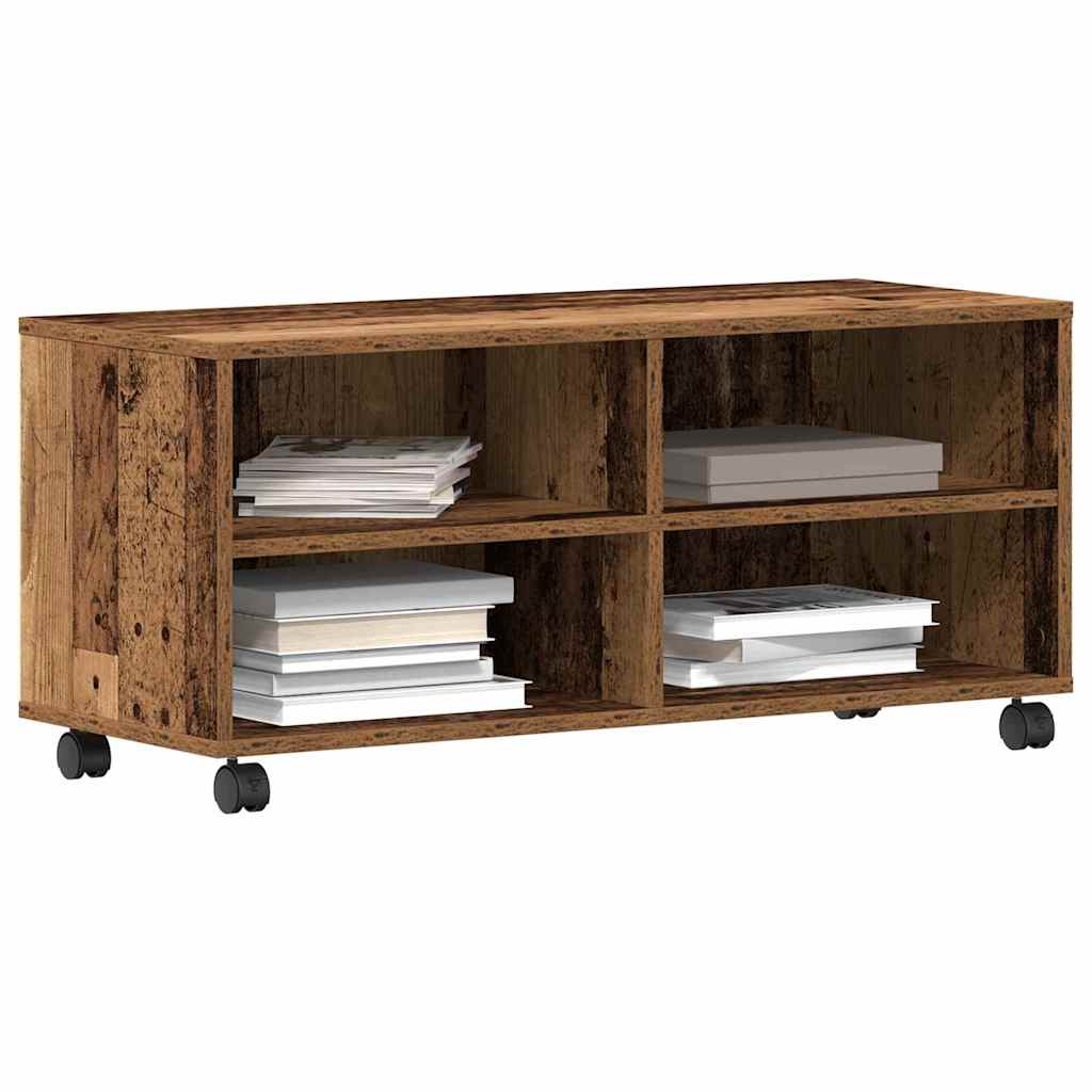 Meuble TV 90 x 35 x 40,5 cm Marron Bois d'ingénierie - XIOS