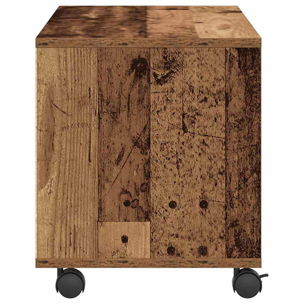 Meuble TV 90 x 35 x 40,5 cm Marron Bois d'ingénierie - XIOS