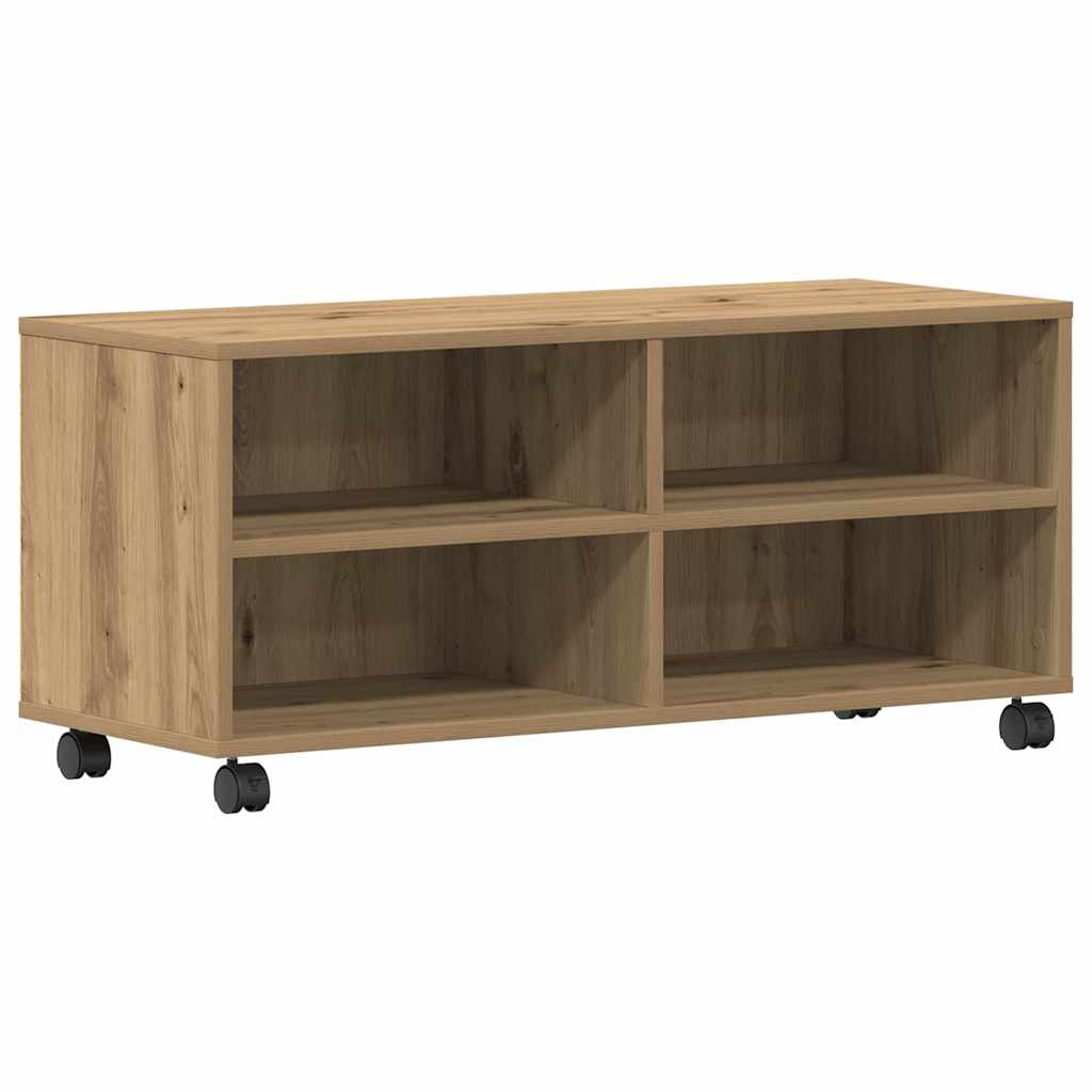 Meuble TV Marron 90 x 35 x 35 cm Bois d'ingénierie - XIOS