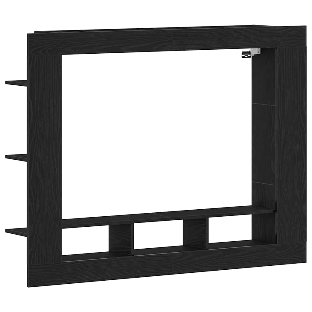 Meuble TV Chêne noir 152 x 22 x 113 cm Bois d'ingénierie - XIOS