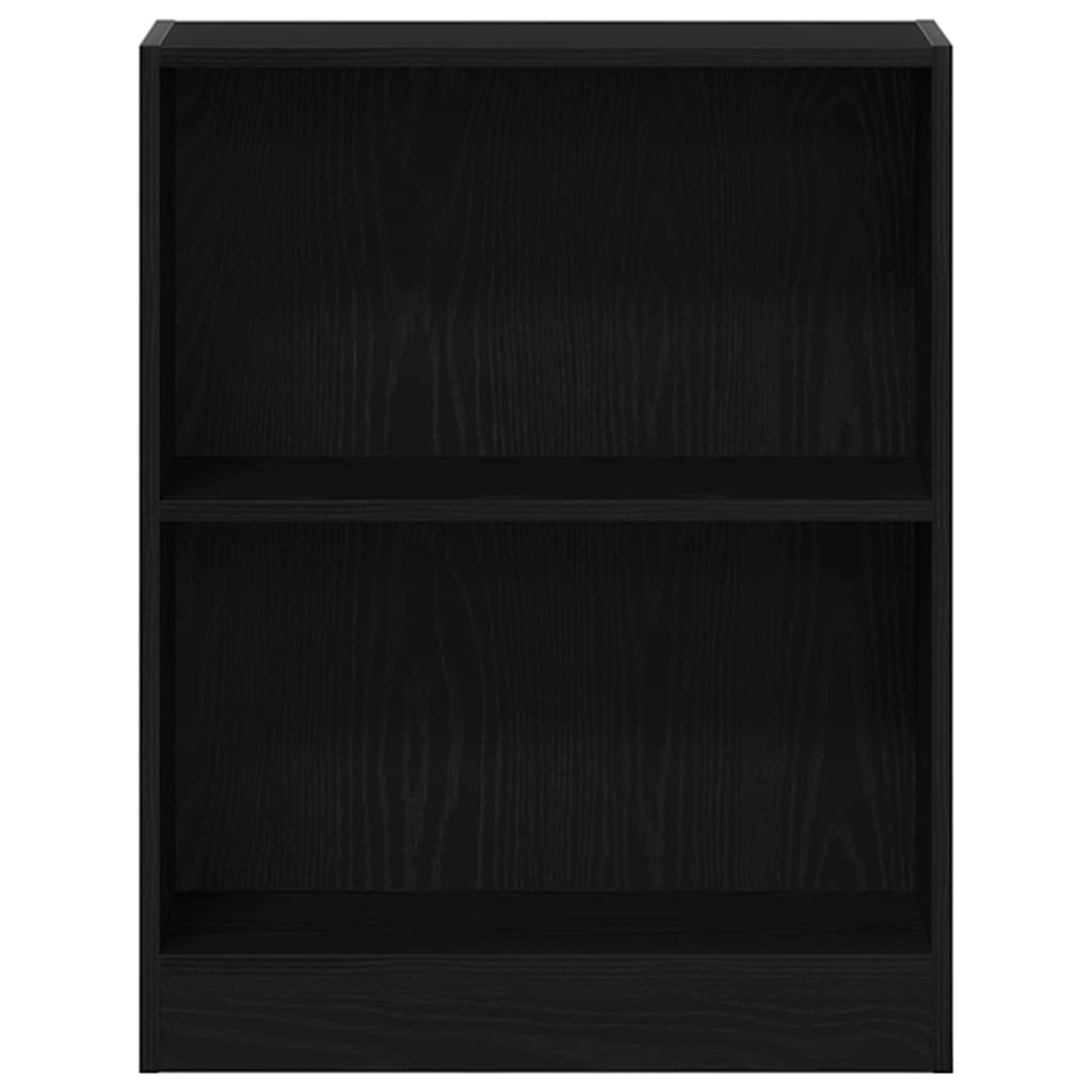 Meuble à Livres Noir 60 x 24 x 76 cm Bois d'ingénierie - XIOS