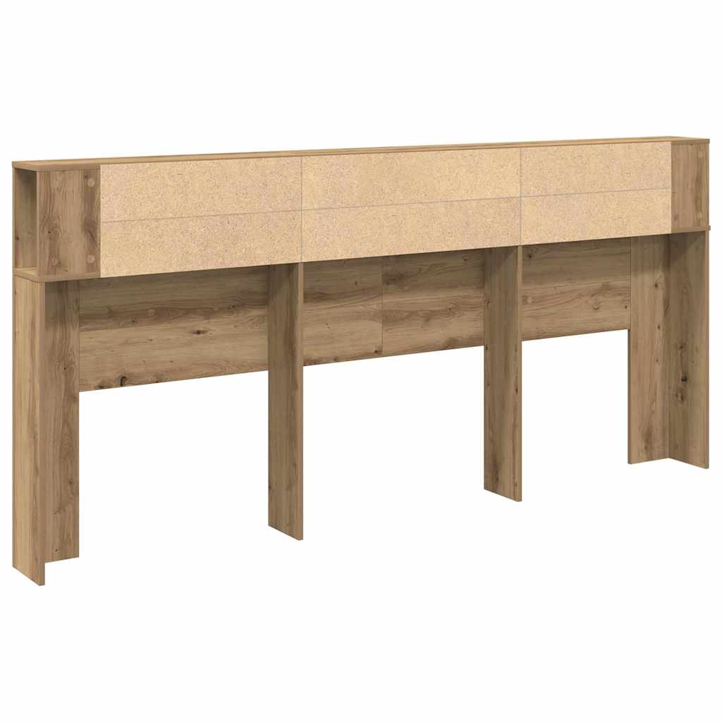 Cabinet de Tête de Lit 220 x 18,5 x 104,5 cm Bois d'ingénierie - XIOS