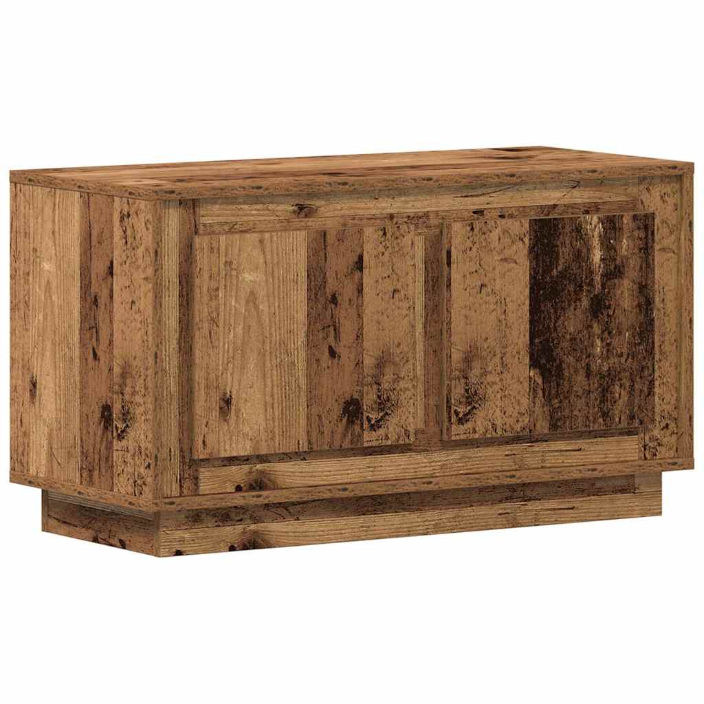 Meuble TV Bois ancien 80 x 35 x 45 cm Bois d'ingénierie - XIOS