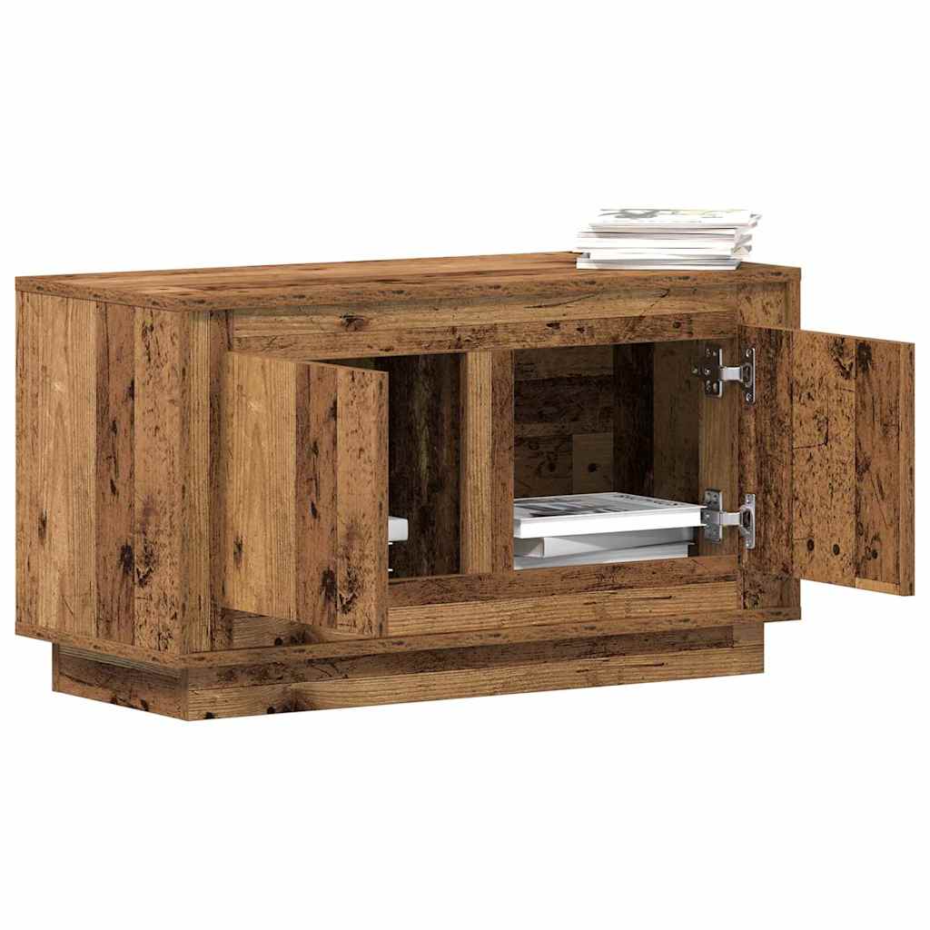 Meuble TV Bois ancien 80 x 35 x 45 cm Bois d'ingénierie - XIOS