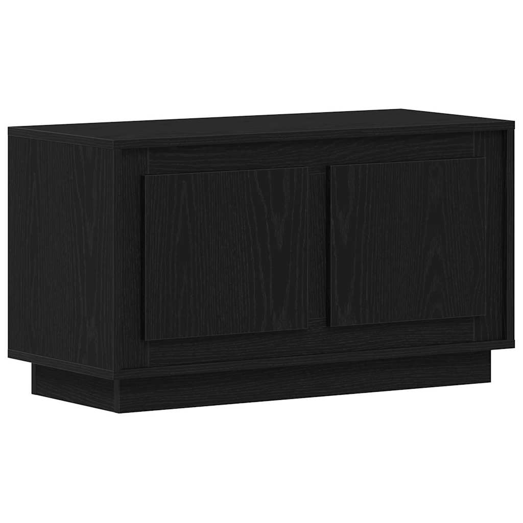 Meuble TV Chêne noir 80 x 35 x 45 cm Bois d'ingénierie - XIOS
