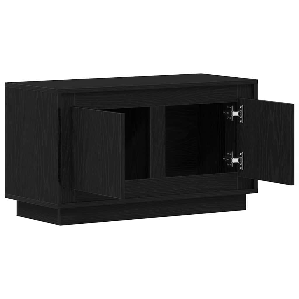 Meuble TV Chêne noir 80 x 35 x 45 cm Bois d'ingénierie - XIOS