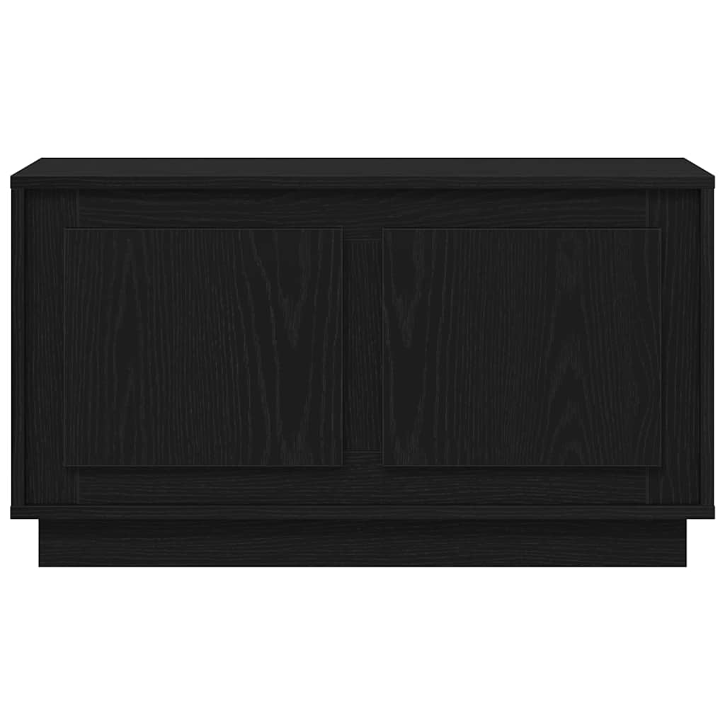 Meuble TV Chêne noir 80 x 35 x 45 cm Bois d'ingénierie - XIOS