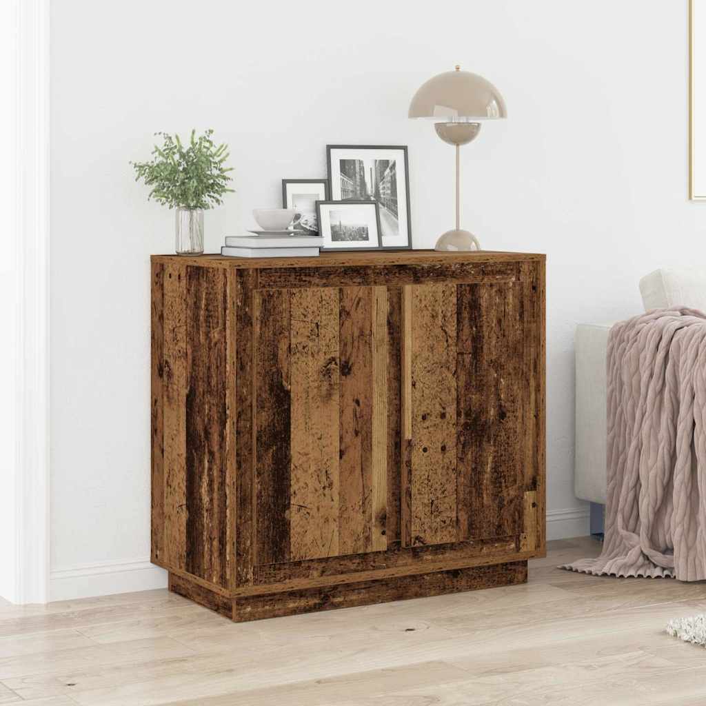 Buffet Bois ancien 80 x 34 x 75 cm Bois d'ingénierie - XIOS