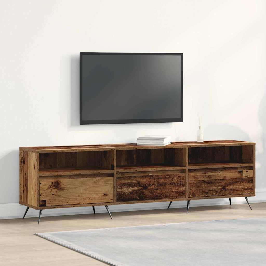 Meuble TV Bois ancien 150 x 30 x 44,5 cm Bois d'ingénierie