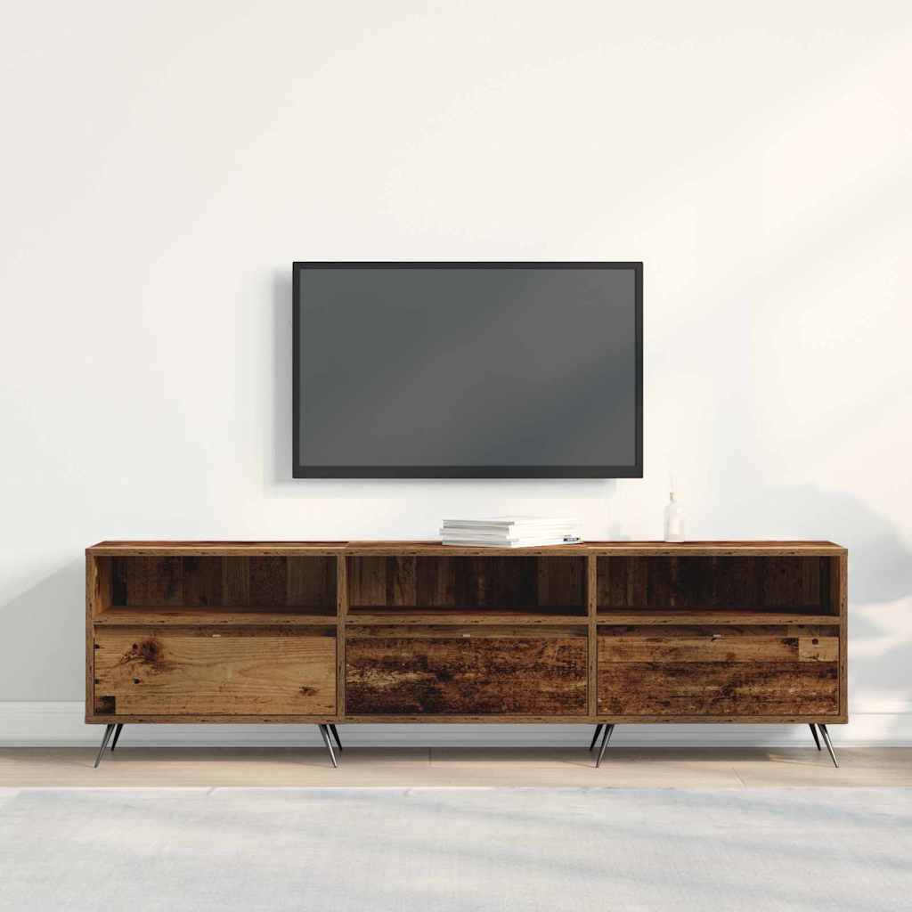 Meuble TV Bois ancien 150 x 30 x 44,5 cm Bois d'ingénierie - XIOS