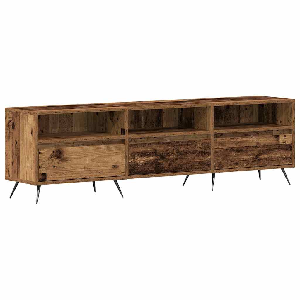 Meuble TV Bois ancien 150 x 30 x 44,5 cm Bois d'ingénierie - XIOS