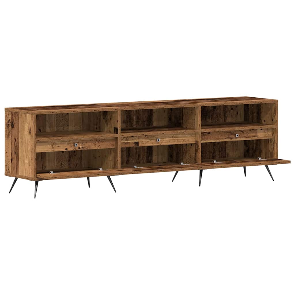 Meuble TV Bois ancien 150 x 30 x 44,5 cm Bois d'ingénierie - XIOS