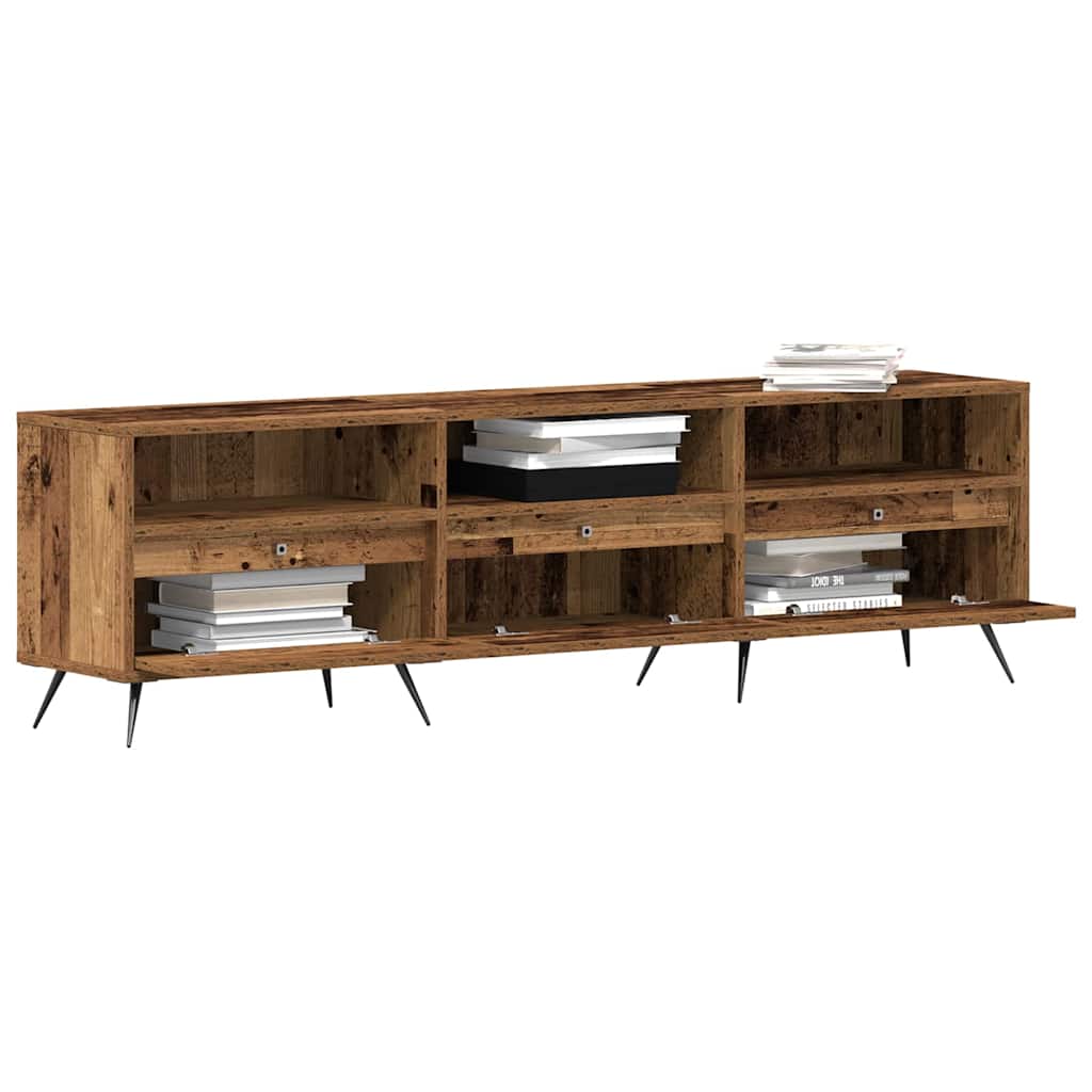 Meuble TV Bois ancien 150 x 30 x 44,5 cm Bois d'ingénierie - XIOS