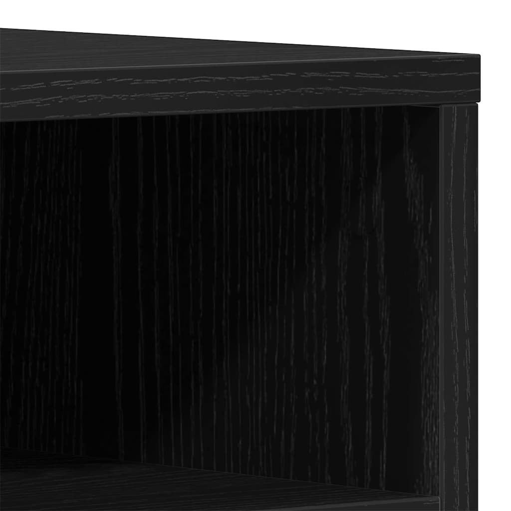 Meuble TV Chêne noir 150 x 30 x 44,5 cm Bois d'ingénierie