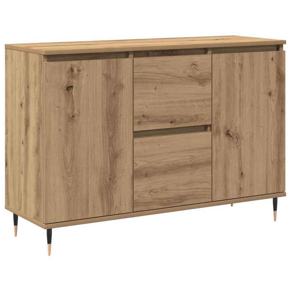 Buffet chêne artisanal 101.5 x 35 x 70 cm Bois d'ingénierie - XIOS
