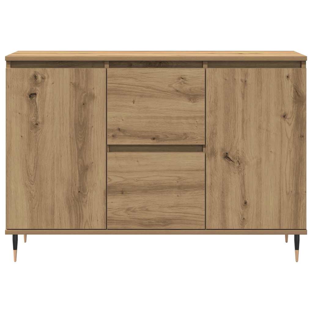 Buffet chêne artisanal 101.5 x 35 x 70 cm Bois d'ingénierie - XIOS