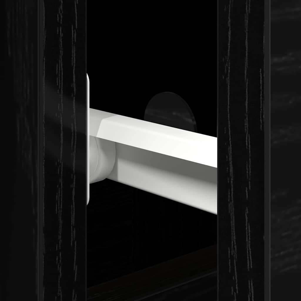 Buffet Chêne noir 101.5 x 35 x 70 cm Bois d'ingénierie - XIOS