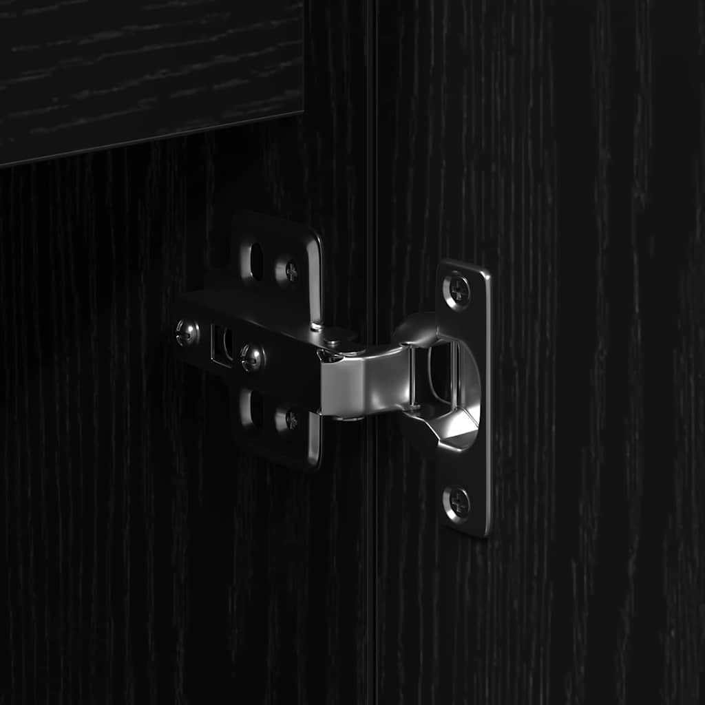 Buffet Chêne noir 101.5 x 35 x 70 cm Bois d'ingénierie - XIOS