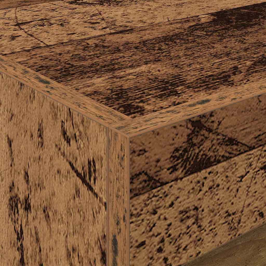 Cabinet de chevet Bois ancien 50 x 40 x 45 cm Bois d'ingénierie