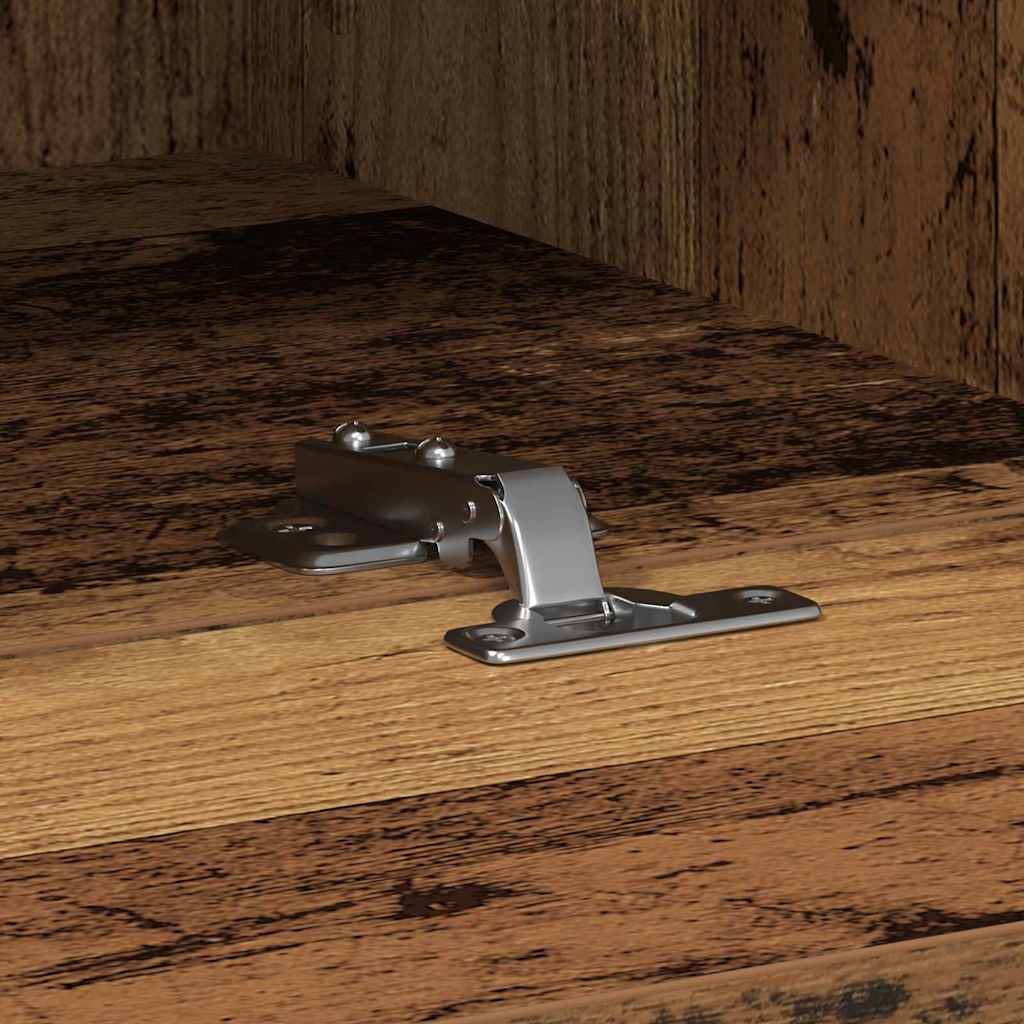 Meuble TV mural Bois ancien 100 x 30 x 30 cm Bois d'ingénierie