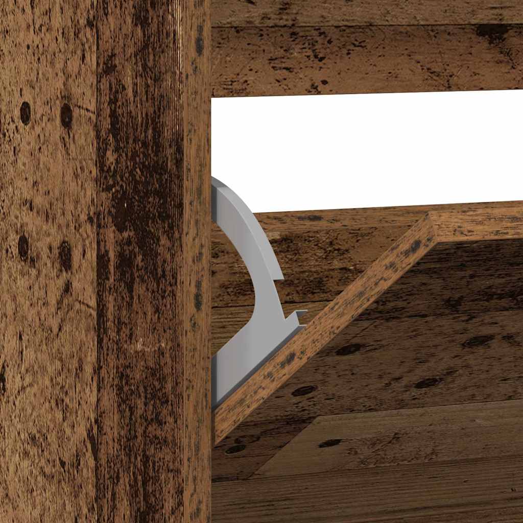 Armoire à chaussures avec porte Bois ancien 80 x 21 x 87.5 cm - XIOS