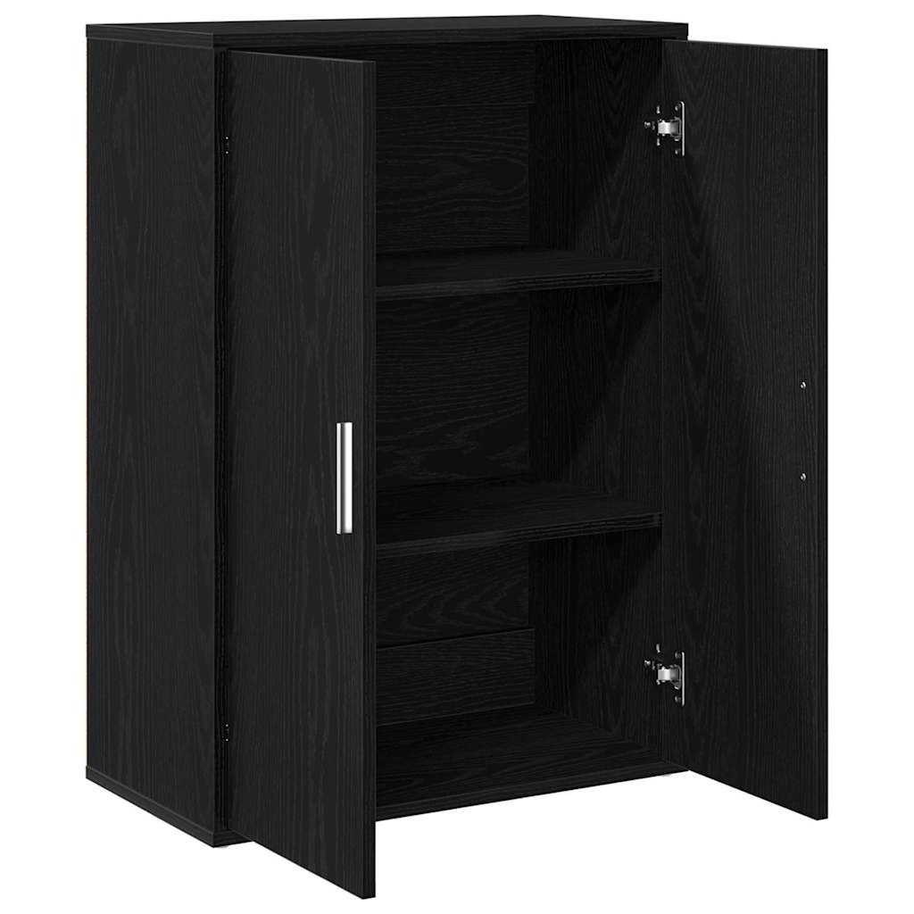 Buffet Chêne noir 60 x 31 x 84 cm Bois d'ingénierie - XIOS
