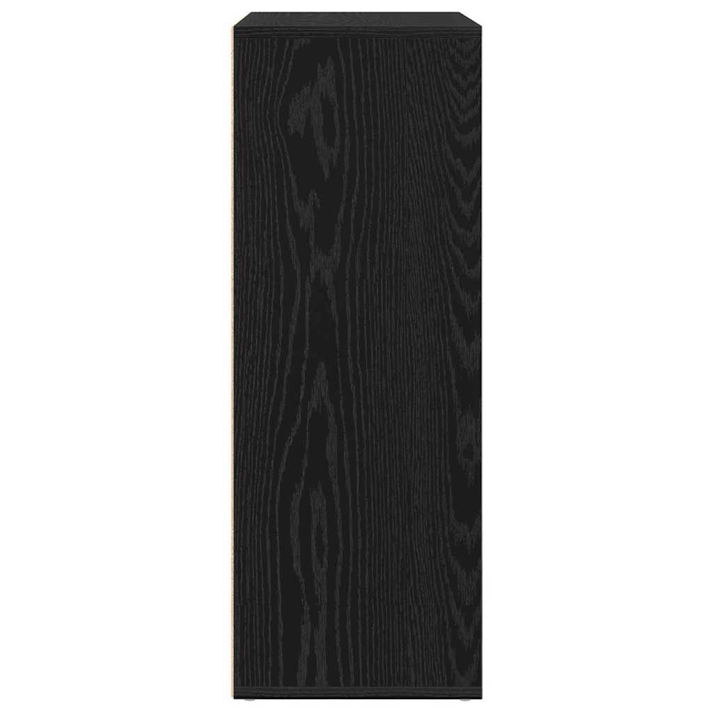 Buffet avec tiroir Chêne noir 60 x 31 x 84 cm Bois d'ingénierie - XIOS