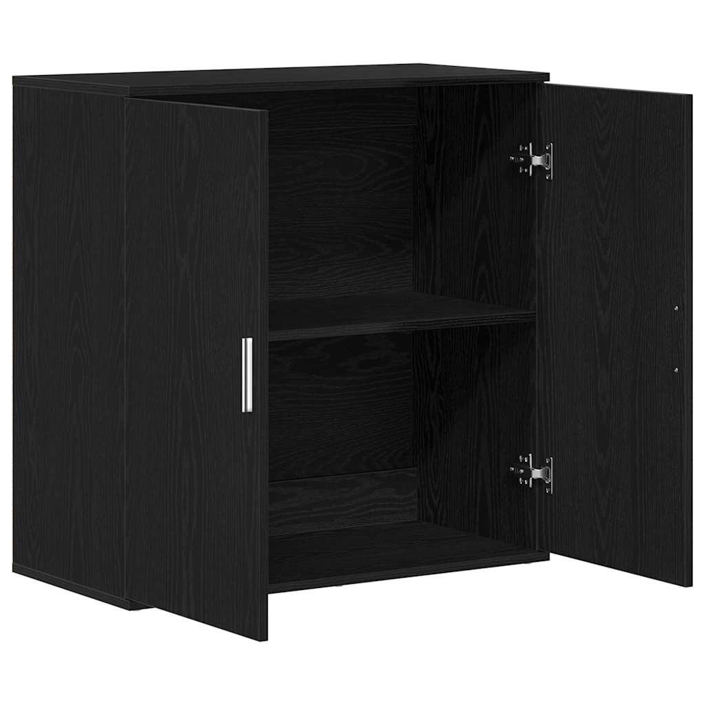Buffet Chêne noir 79 x 38 x 80 cm Bois d'ingénierie - XIOS