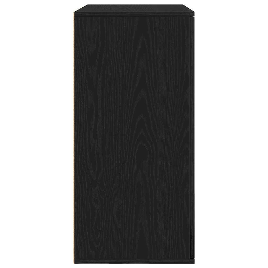 Buffet Chêne noir 79 x 38 x 80 cm Bois d'ingénierie - XIOS