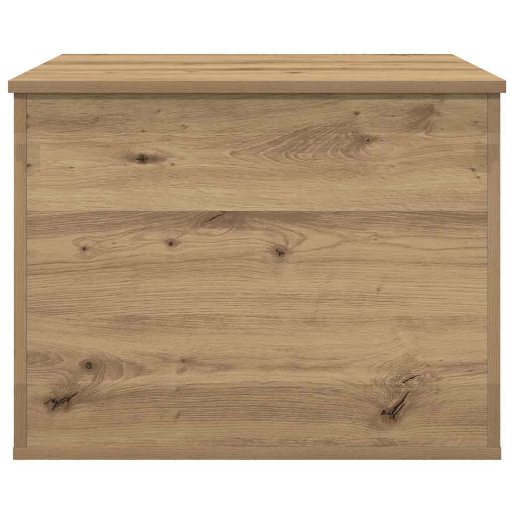 Boîte de Rangement chêne artisanal 60 x 42 x 46 cm - XIOS
