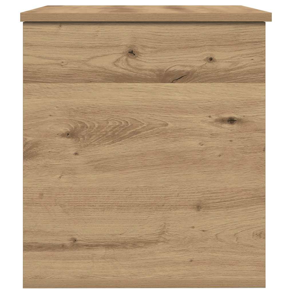 Boîte de Rangement chêne artisanal 60 x 42 x 46 cm - XIOS