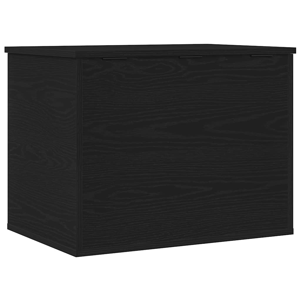 Boîte de Rangement Chêne noir 60 x 42 x 46 cm Bois d'ingénierie