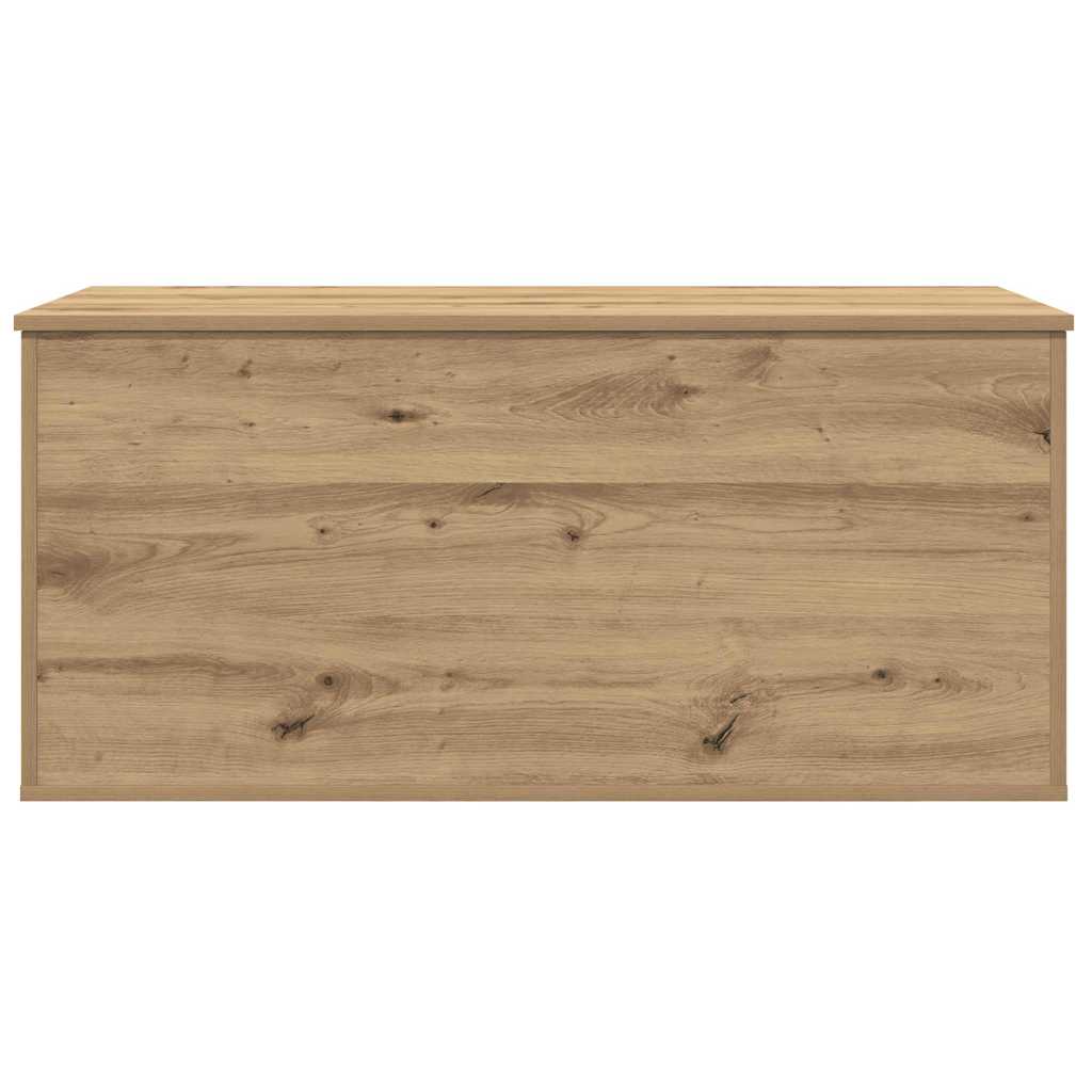 Boîte de Rangement chêne artisanal 100 x 42 x 46 cm - XIOS