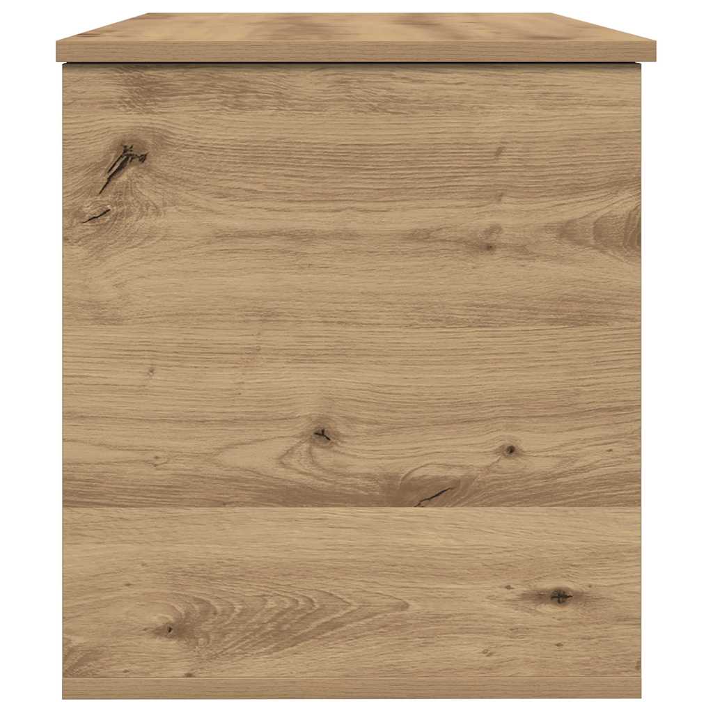 Boîte de Rangement chêne artisanal 100 x 42 x 46 cm - XIOS