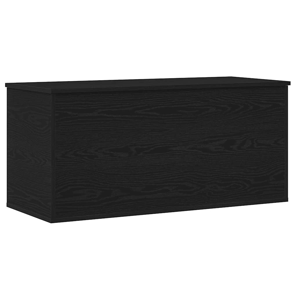 Boîte de Rangement avec stockage Chêne noir 100 x 42 x 46 cm
