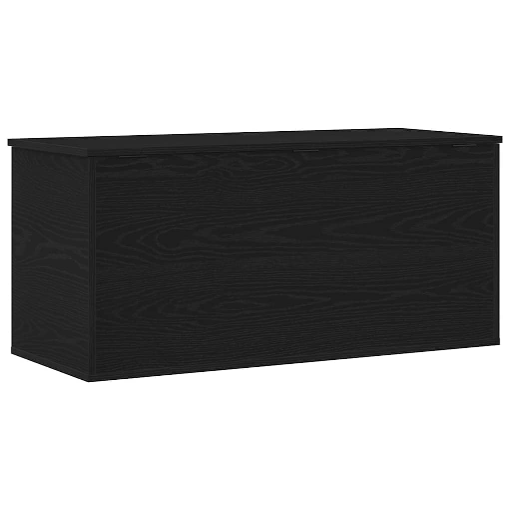 Boîte de Rangement avec stockage Chêne noir 100 x 42 x 46 cm
