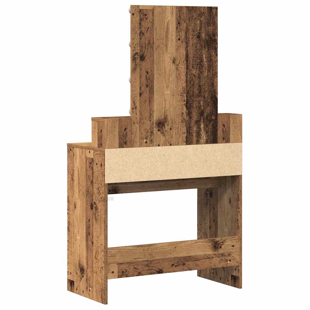 Coiffeuse Bois Ancien 80 x 41 x 144,5 cm Bois d'ingénierie - XIOS