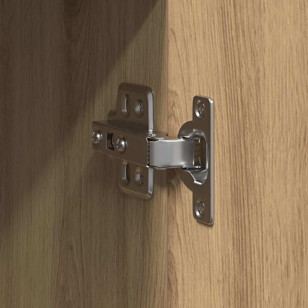 Buffet chêne artisanal 90 x 34 x 80 cm Bois d'ingénierie - XIOS