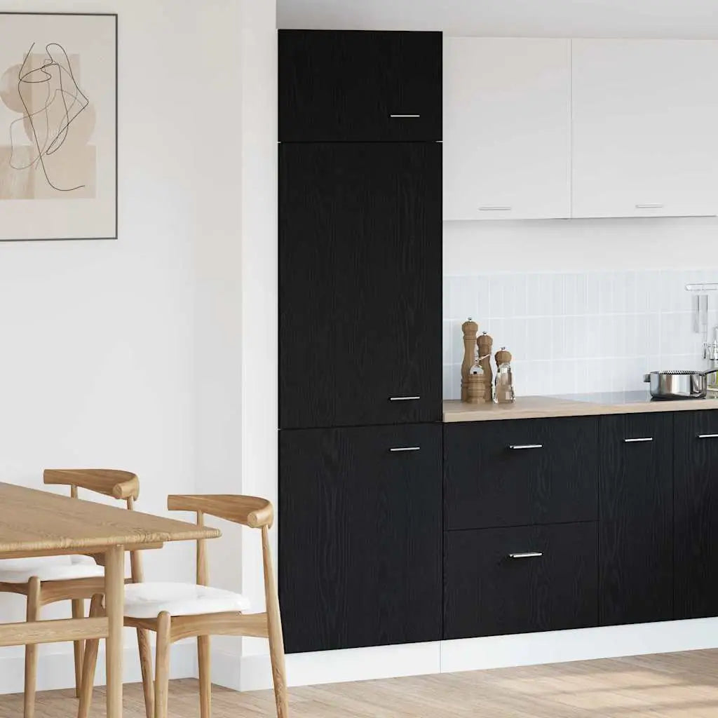 Armoire suspendue Lyon Chêne noir 60 x 31 x 207 cm - XIOS