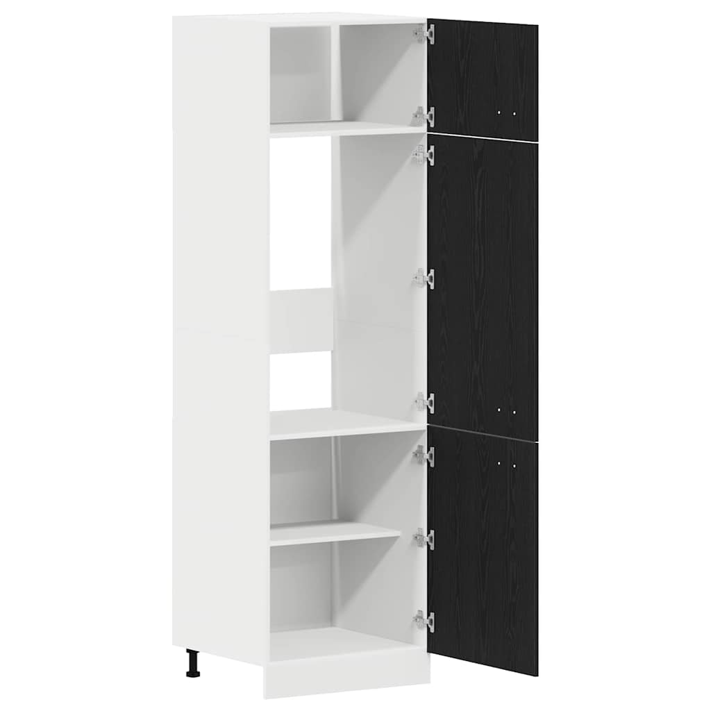 Armoire suspendue Lyon Chêne noir 60 x 31 x 207 cm - XIOS