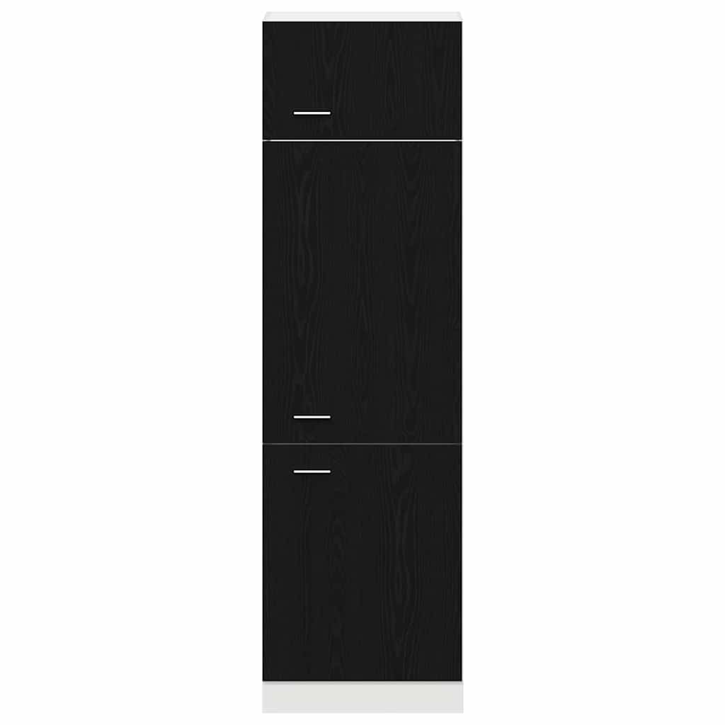 Armoire suspendue Lyon Chêne noir 60 x 31 x 207 cm - XIOS